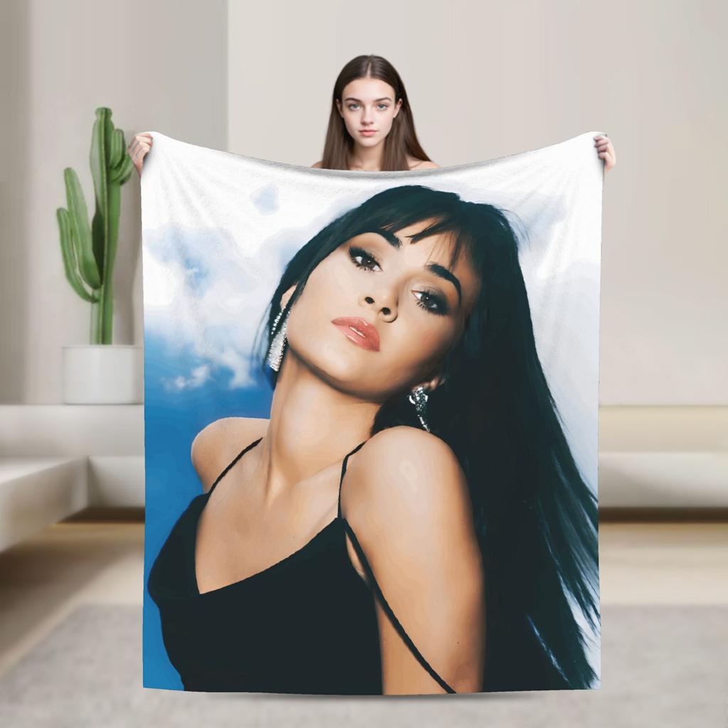 Singer Aitanaed Album Ocana Blanket  Travel Office Flannel Bedding Throws For Home Decor Warm Soft Customized Quality Bedspread