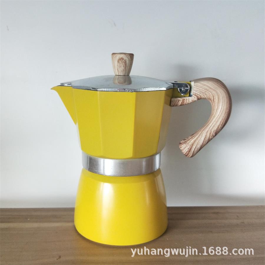 Přeshraniční turecký badyánový espresso Moka konvička - Hliníkový italský kávovar