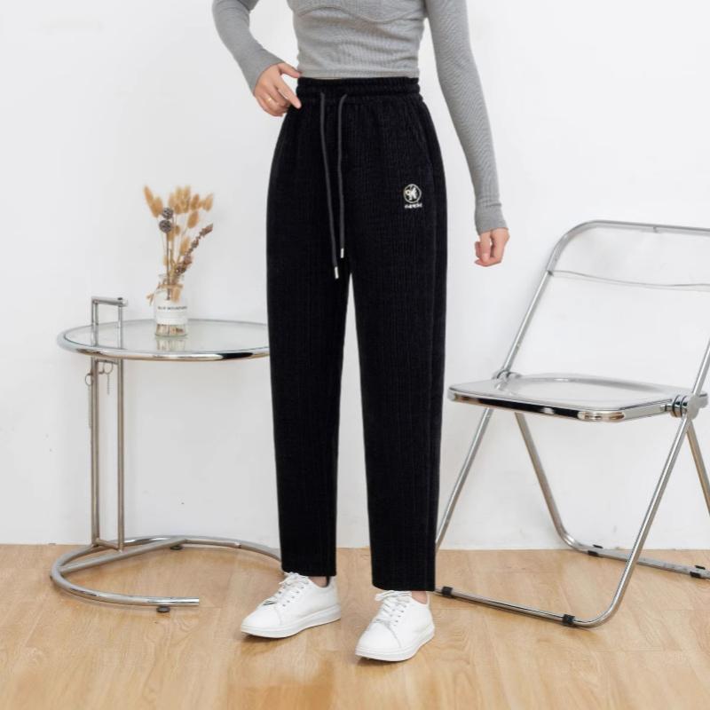 Женские вельветовые брюки с флисовой подкладкой из синели — фото 3