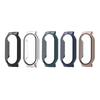 2 In 1 Tempered Glass Film + for Case Screen Protector Full Coverage Cover PC Frame for Shell Watch Housing For Mi Band