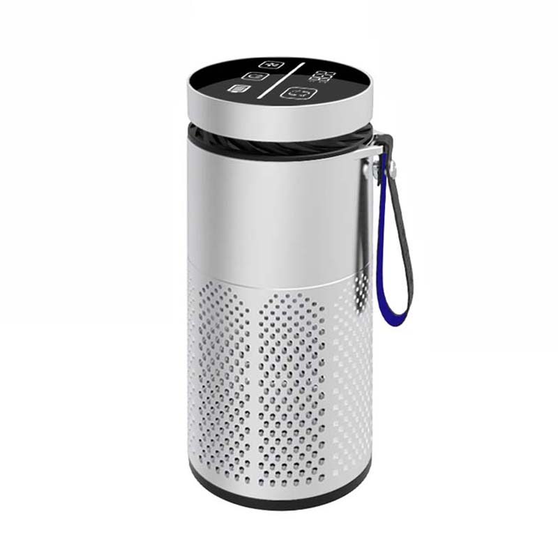 Competitive Price Smart Hepa air Purifier Home Household air Purifiers Hot Sale Desktop Mini Air Purifier for Car серебряный