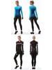 XINTOWN Women's Long Sleeve Plus Size Cycling Jersey - European & American Style, Printed Design