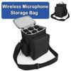 Portable Shoulder Bag Large Capacity Carrying Case for JBL Wireless Microphone Trip Camping