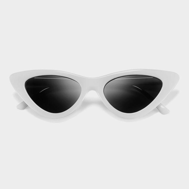 

LOOKING4U NeoRetro S366 C2 White Sunglasses