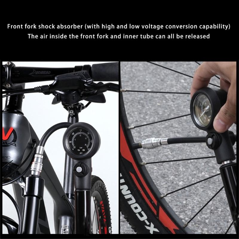 Portables High Pressures Bike Pumps Universals Valves Bicycles Hand Tire Pumps for Bicycles Motorcycles Inflatables