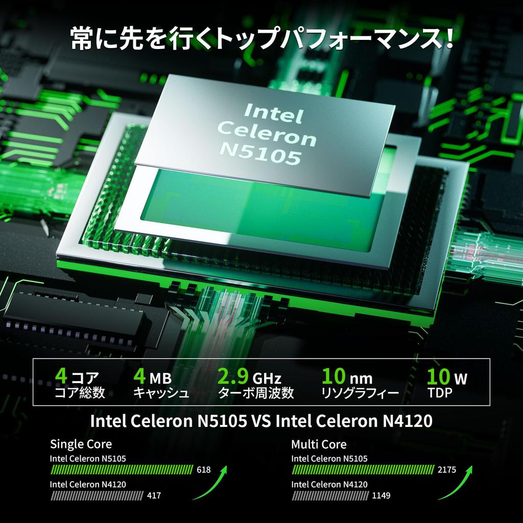 SERYUB Large Green Laptop Windows 11 Office No Setup Thin and Lightweight Laptop Celeron N5105 CPU 16GB DDR4 Memory 5 Bluetooth Backlit Suitable for