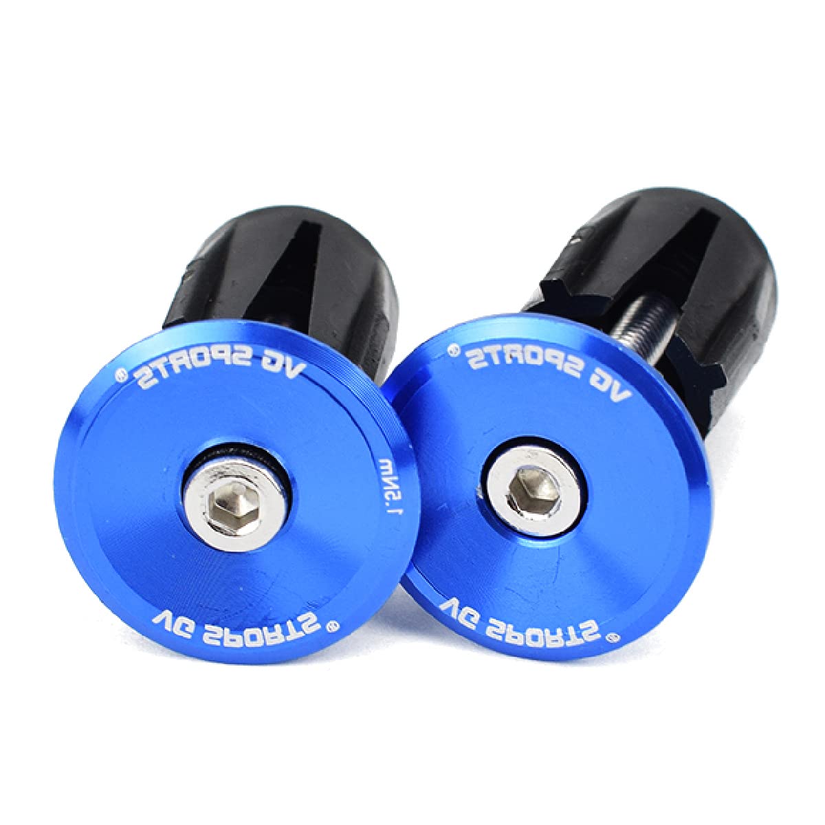 Azarxis Bicycle Bar End Plug Bike Bar End Cap Aluminum