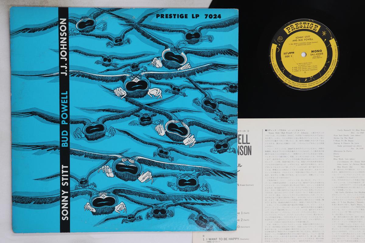 

LP Запись СОННИ СТИТТ, БАД ПАУЭЛЛ, ДЖ.ДЖ.. ДЖОНС - Сонни Ститт / Бад Пауэлл / ДжейДжей. Joh SMJ6508M PRESTIGE 1976 Япония Джаз Б/у