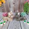 Plateau Yak Resin Statue Ornament