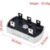 1pc SQL50A1200V Aluminum Metal Case 3 Phase Diode Bridge Rectifier 50Amp Fast Recovery Rectifiers Diodes Kits