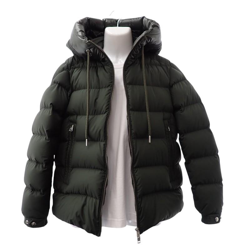 MONCLER  I20911A00182 54A81 1 Down jacket khaki polyester mens