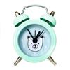 Mini Metal Alarm Clock Cute Creative Student Children's Small Alarm Clock Exchangeable Clock Face