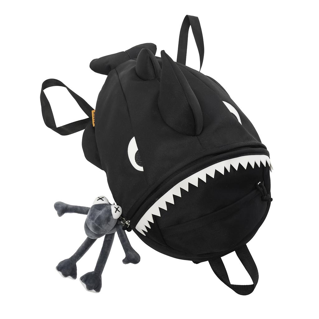 Schoolbag1011 spring new Japanese shark casual backpack soft cute funny children travel light backpack