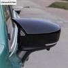 Car Rearview Mirror Side Wing Rear View Case Decor Cover Trim For Mazda 3 2017 2018 Ox Horn Blade Style Accessories Exterior Kit