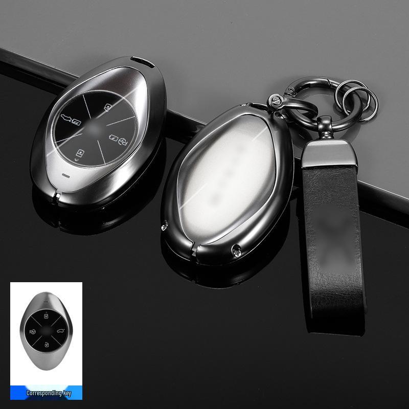 Compatible Key Cover for Xiaopeng 2022 P7/P5, 2021 G3/G3i Models - Unisex Protection & Shell Buckle
