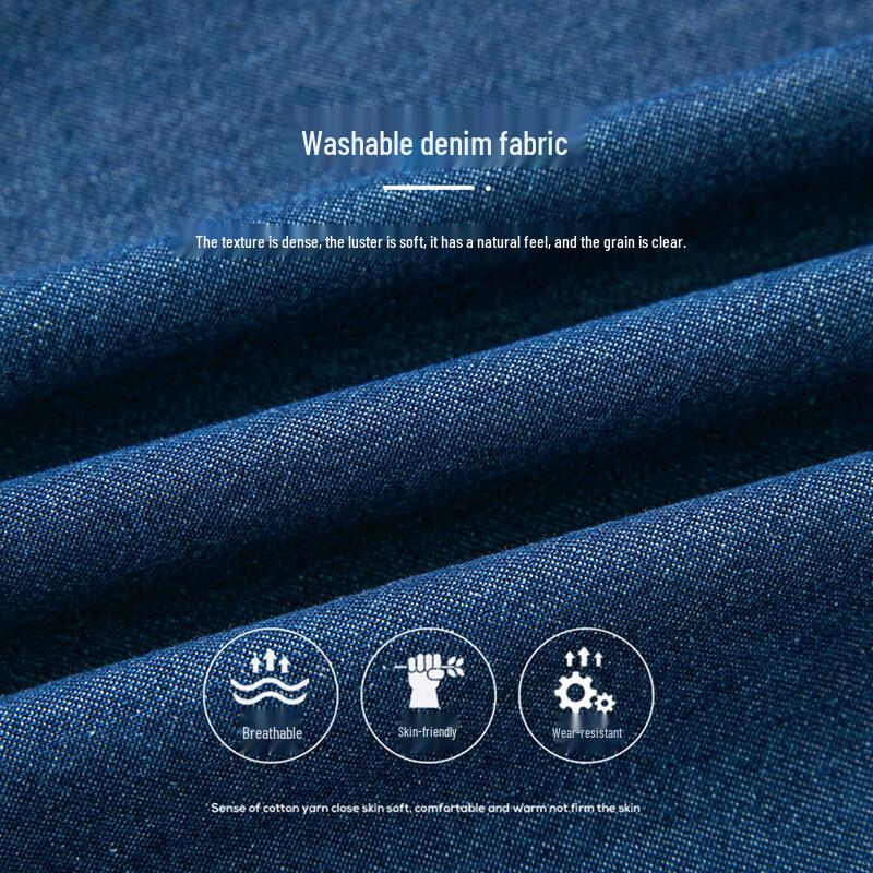 Boys' Washed Denim Shirt Jacket