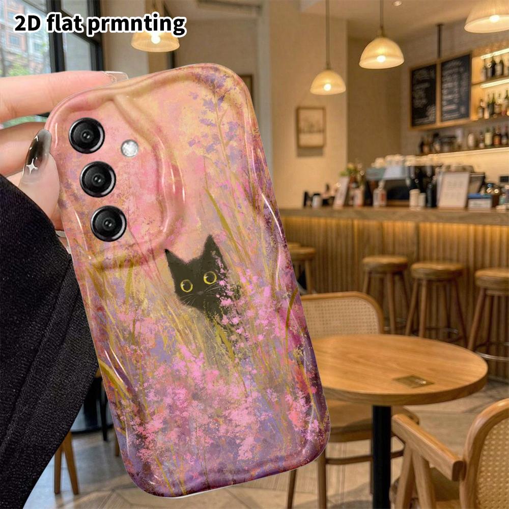 Phone case: 2D flat, suitable for Samsung Galaxy A34 A35 M05 M06 S20 S22 S21 FE Plus 5G protective cases, featuring flowers, plants, and nature, perfe