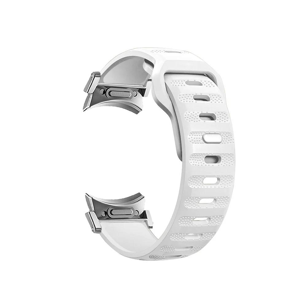 Classic Silicone Strap for Samsung Galaxy Watch 6/5/4 40mm 44mm 5Pro 45mm No Gaps Sport Band Galaxy Watch 6/4 Classic 43 47mm 42 46mm