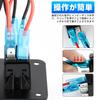 Chaoxinyizu Waterproof Boat Switch Panel with LED Dual USB for Cars and Ships Voltmeter, Sockets, DC12-24V, 7-Port,
