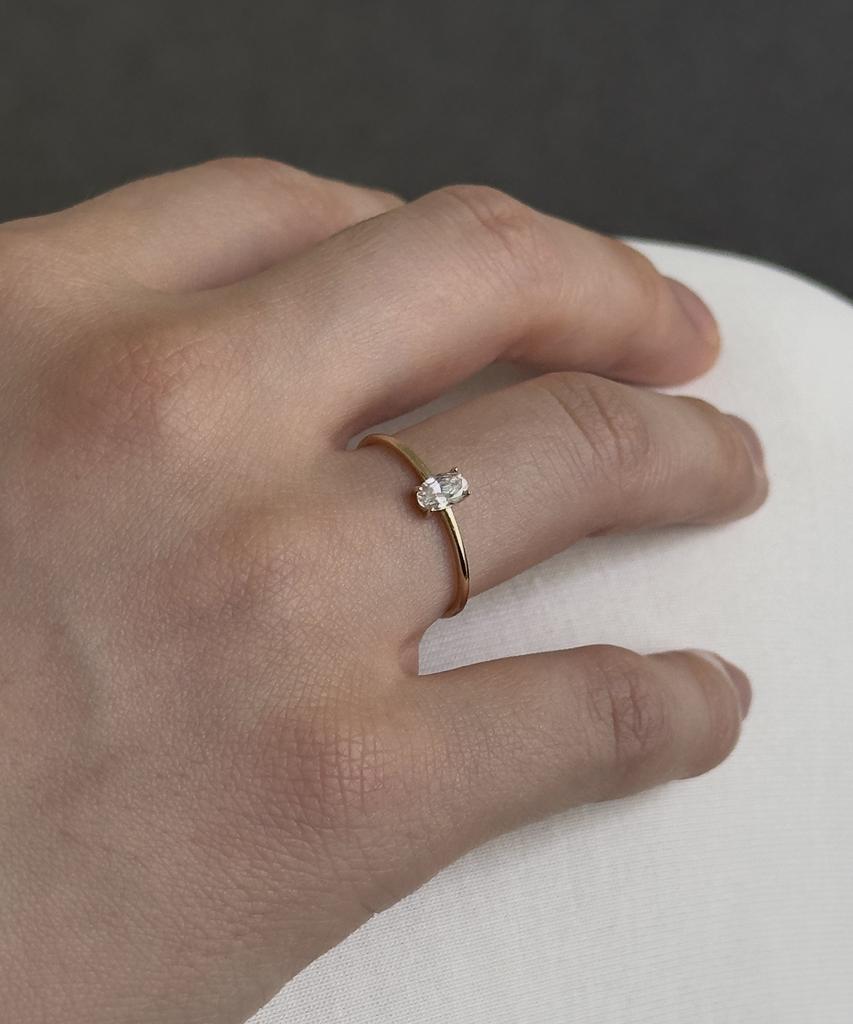 Faye 14K Ovel Ring (Type A)