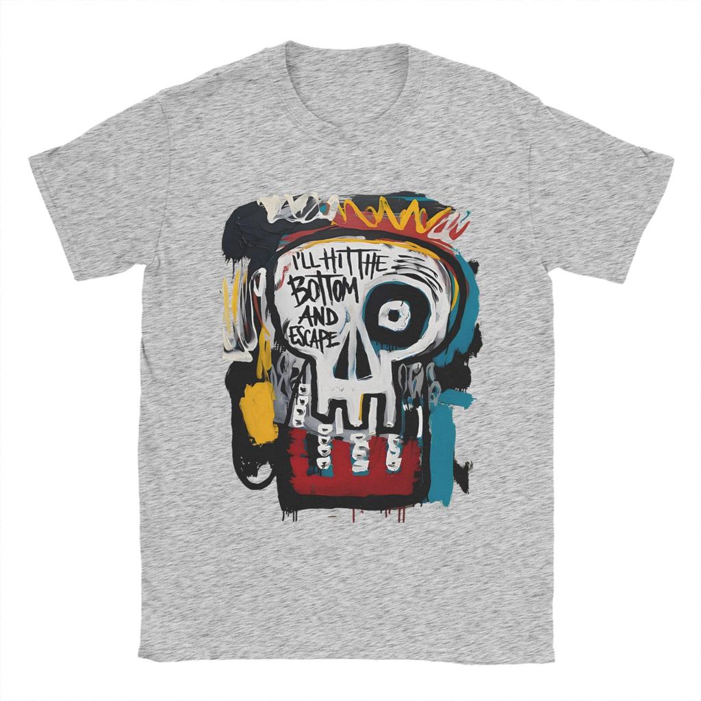 Radiohead Weird Fishes T Shirts for Men Pure Cotton Funny T-Shirts O Neck British Rock Band Tees Short Sleeve Clothes Plus Size