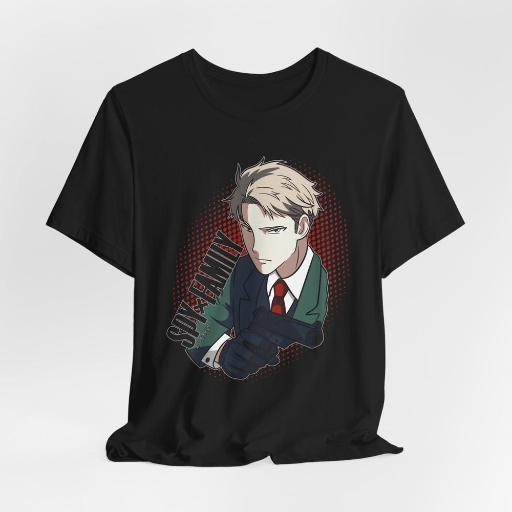 Loid Anime Graphic Tee, Unisex Tee Shirt, Short Sleeve Top, Anime Lover Gift,
