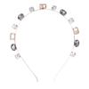 Rhinestone Headband Good Flexibility Shiny Beautiful Practical Exquisite Stylish Hairband Hair Accessories