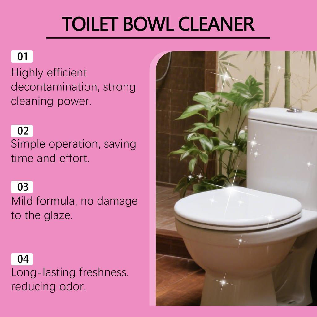Powdered Toilet Cleaner, Stain Remover, Toilet Cleaning Tablets - They Can Effectively Remove Stains And Scale.