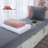 Custom Thick Faux Rabbit Fur Window Sill Mat: Short Plush Carpet for Bay Window, Balcony, Bedroom Sofa, & Seat Cushion