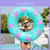 Transparent Blue Inflatable Adult Swimming Ring Large Water Seat Chair Cross-border Stock