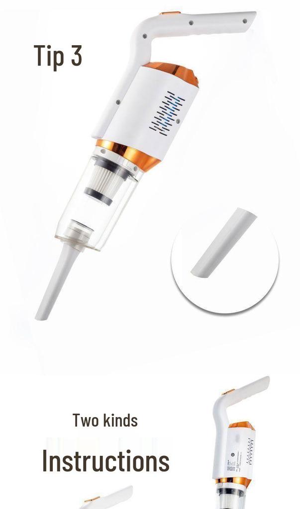 High-Suction Silent Wireless Handheld Vacuum & Mop for Pet Hair