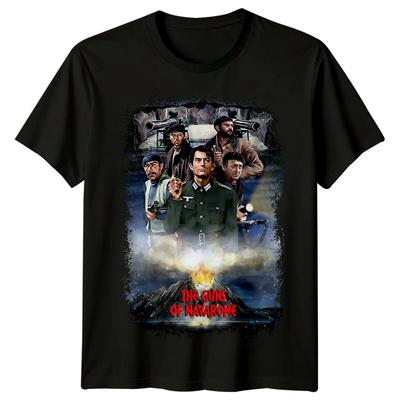 Die Kanonen von Navarone (1961) Filmposter Inspiriertes T-Shirt Retro Tee Unisex