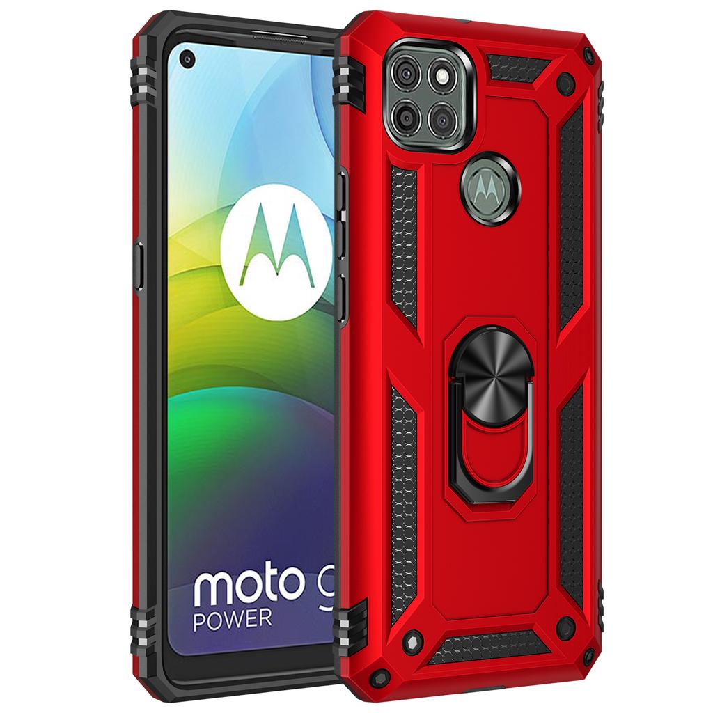For Moto G9 Power Case for Phone Moto G 9 Power Case Shockproof Armor Rugged Military Protective Car Holder Magnetic Cover