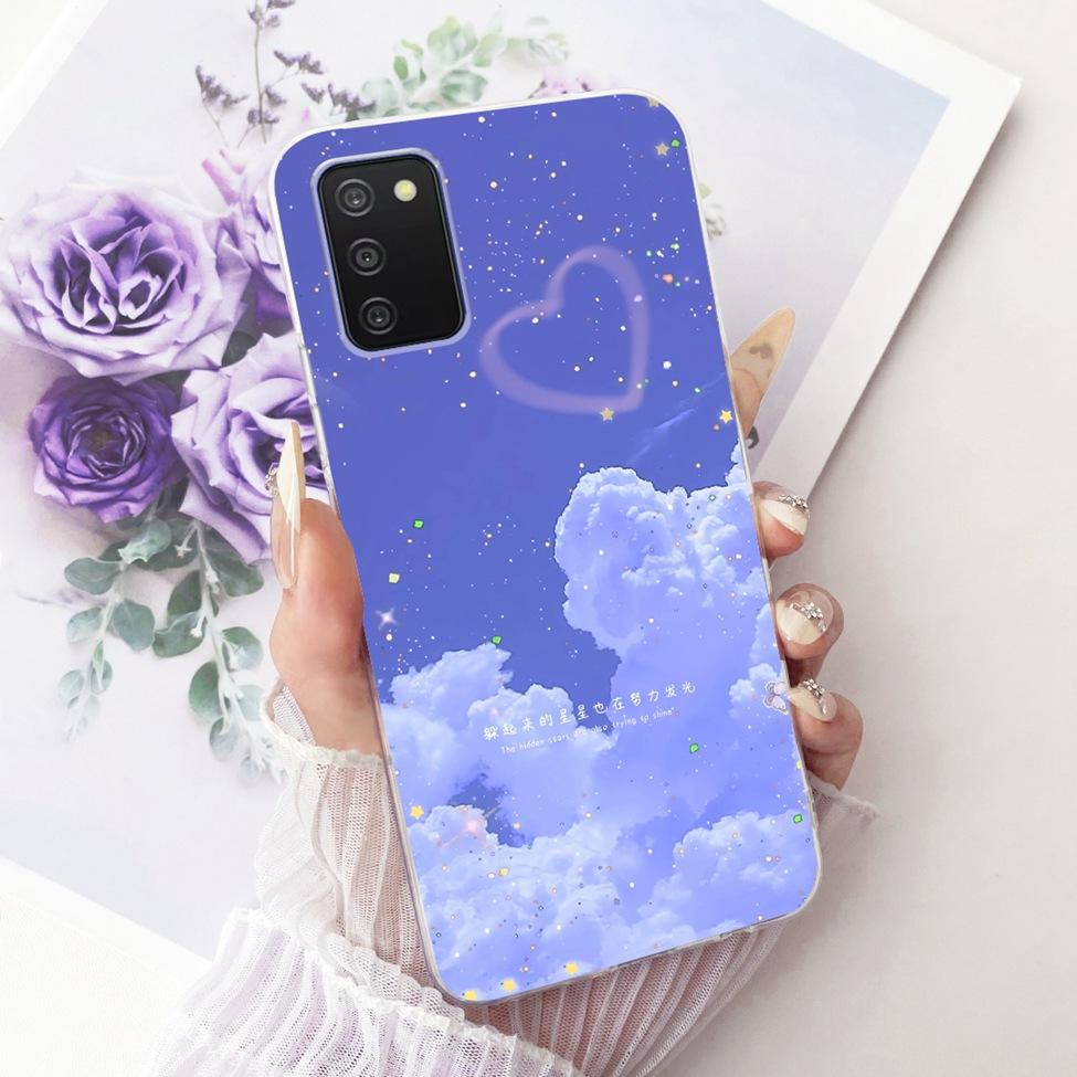Clear Cover For Samsung A03s Case Cute Fashion Butterfly Funny Painted Casing For Samsung Galaxy A03s SM-A037F SM-A037M SM-A037G