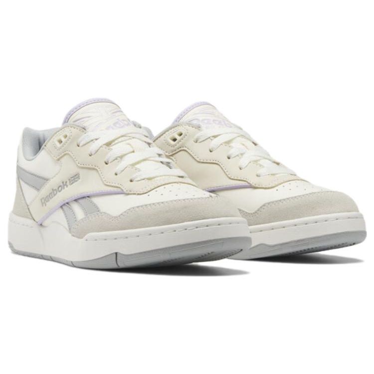 Reebok BB4000 2 White Purple Oasis Женские кроссовки Cream Classic-White Pure-Grey IF4730 — фото 3