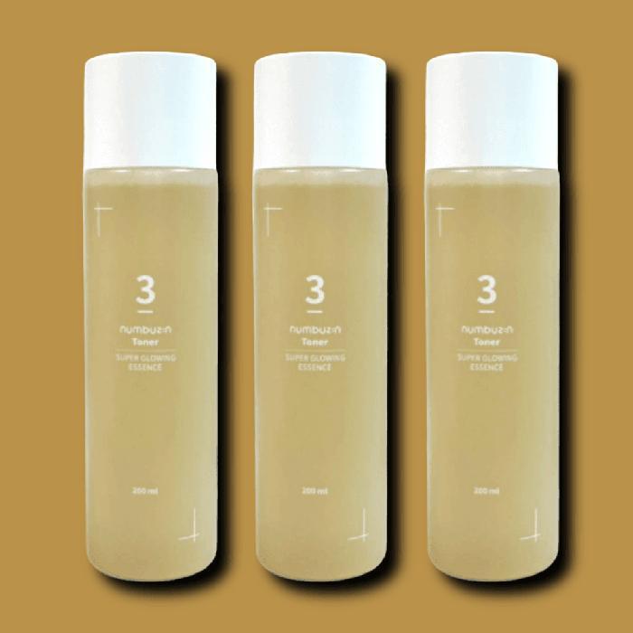 НУМБУЗИН Нет. 3 тонера с сияющей эссенцией 200 мл x 3 (34443125) 3 x 200ml color