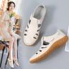 Women's Sandals Summer Essentials Mary Jane Beach Breathable Flat Shoes Closed Toe Casual Soft Walking Sandals for Girl Plus Size