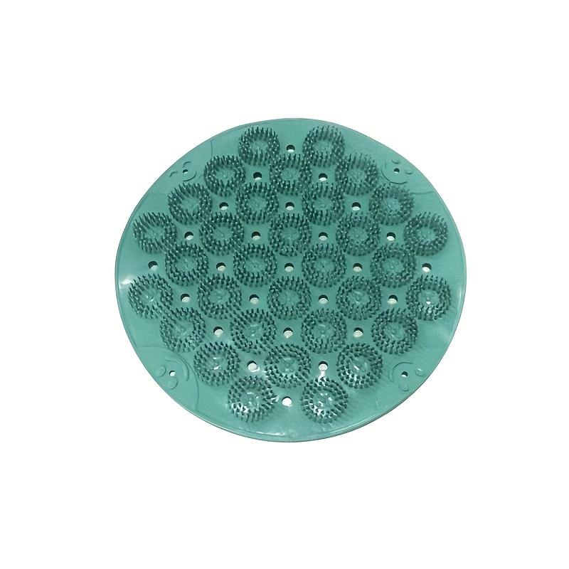 Wall Mounted Back Scrubber Mat with Suction Cups Body Scrubber Soft Exfoliate Back Scrubber Massage Pad Bath Brush Foot Scrubber