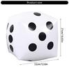 4Pcs Oversized Inflatable Dices Kid Educational Toy Teaching Aids for Kid Birthday Party Game