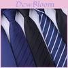 Polyester Gestreifte Krawatte Für Herren Business Formelle Kleidung Mit Reißverschluss Für Büro Und Hochzeit