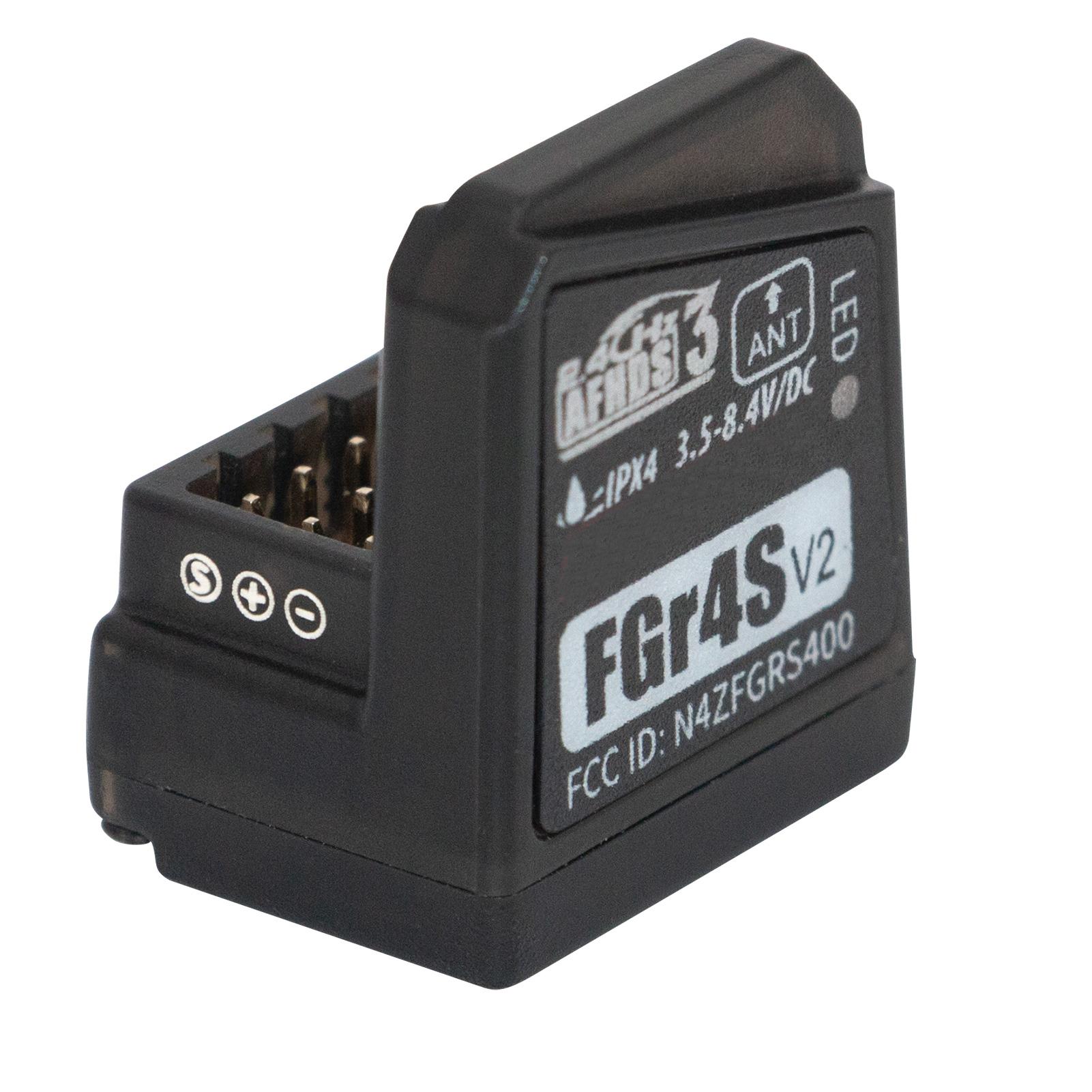 

Flysky FGR4S V2 Receiver AFHDS 3 Built-in Single-Antenna Bidirectional PWM /PPM / IBUS Output Receiver for Flysky NB4 PL18 RC