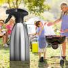 Puntos Kitchen Stainless Steel 500ml Oil Fuel Spray Bottle Injection Sprayer BBQ Tool