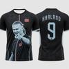 Børn 2026 Haaland Mindesmærke Fodboldtrøje Atletiske Fodbold Kortærmede T-shirts