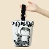 Dog Cartoon Canvas Bucket Bag Cat Dog Lunch Bag Cute Rabbit Handbag  Travel