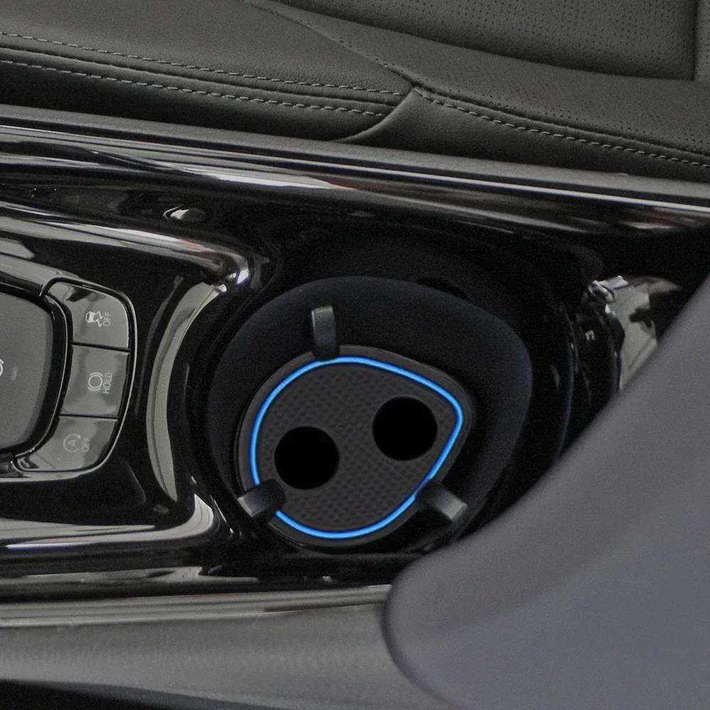 Anti-Slip Gate Slot Mat for TOYOTA C-HR 2016 - 2022 2020 2019 2018 2017 CHR Rubber Cup Holders Non-slip Mats Accessories