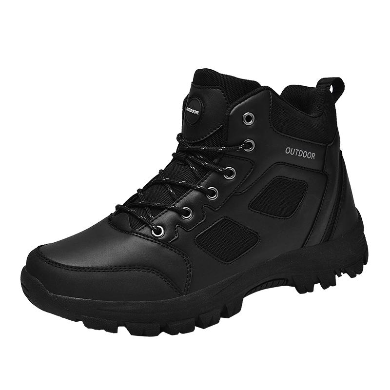Men's Spring and Autumn New Large-sized Hiking Fashion Casual Mountaineering Shoes, Outdoor Desert Boots and Sports Shoes
