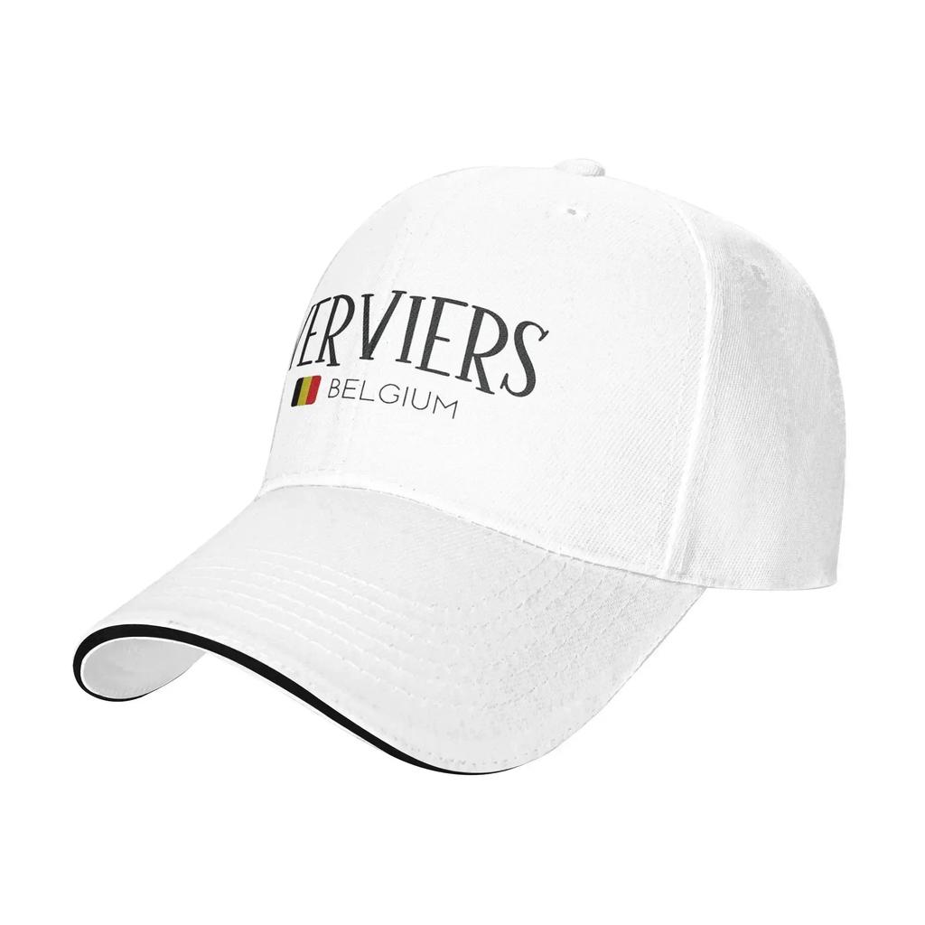 Verviers - Belgium Cap Fashion Casual Baseball Caps Adjustable Hat Hip Hop Summer Unisex Baseball Hats Customizable