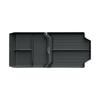 Floor Console Storage Tray for 2024 Lower Center Console Organizer Waterproof Auto Accessories Quick Install