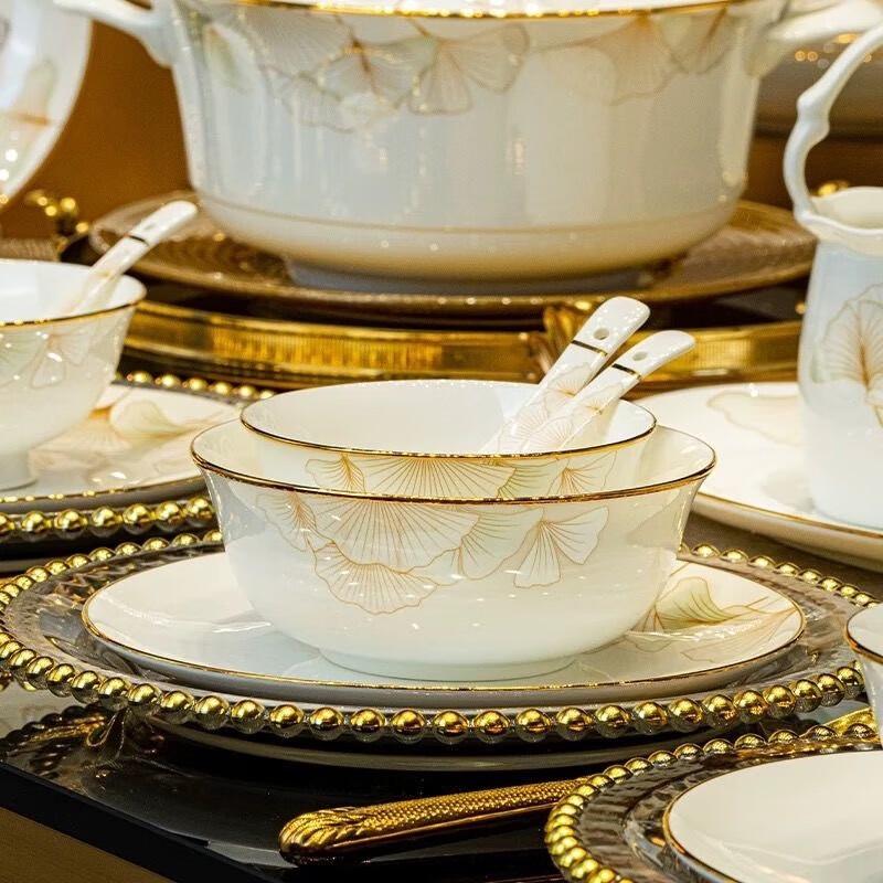 Jingdezhen European Bone China Dinnerware Set