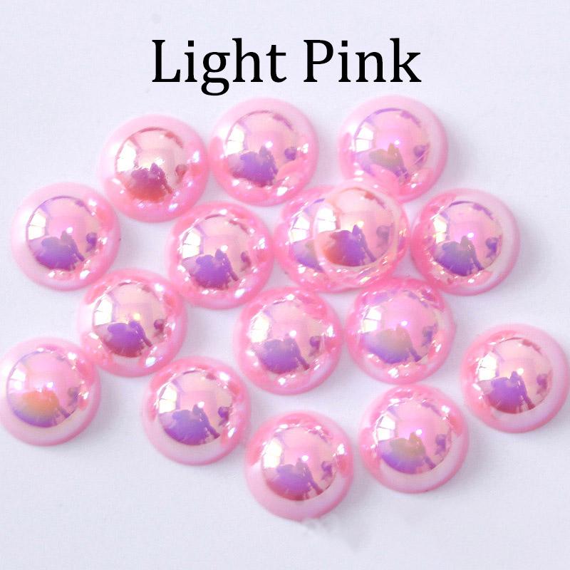 

2/3/4/5/6/8/10/12/14 мм акриловые бусины из АБС-пластика, имитация жемчуга, полукруглые бусины с плоской задней частью AB, цвета, для изготовления ювелирных изделий, аксессуары «сделай сам» 2mm x 500pcs